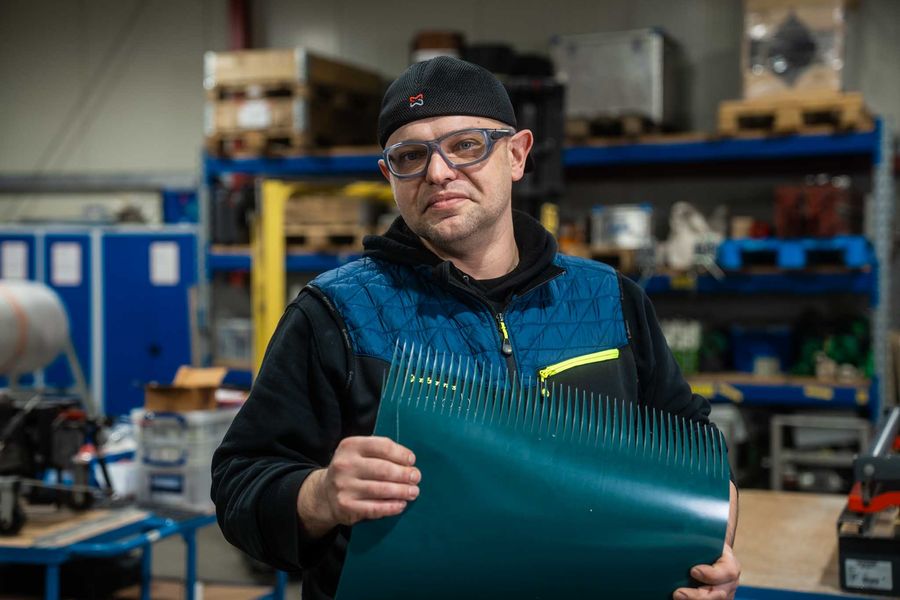 Produktion bei MEtech