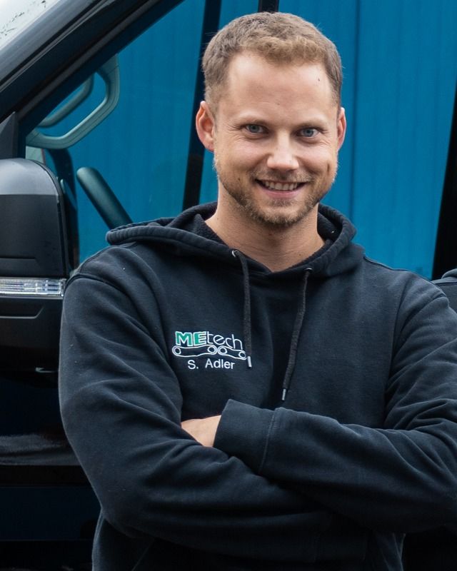 Sigfried Adler, Mitarbeiter der MEtech Transportbandtechnik