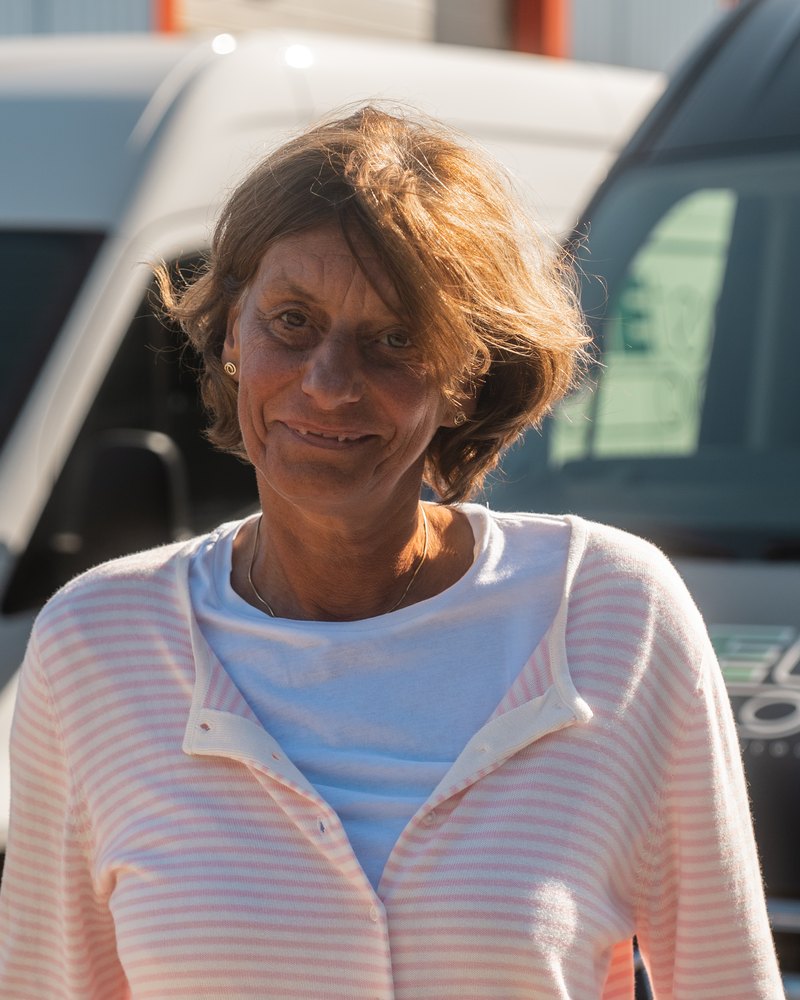 Sabine Mahnke, Mitarbeiterin der MEtech Transportbandtechnik