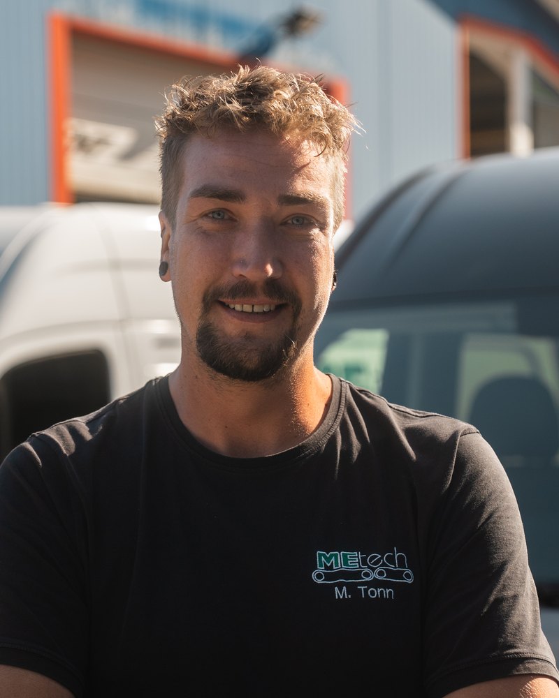 Manuel Ton, Mitarbeiter der MEtech Transportbandtechnik