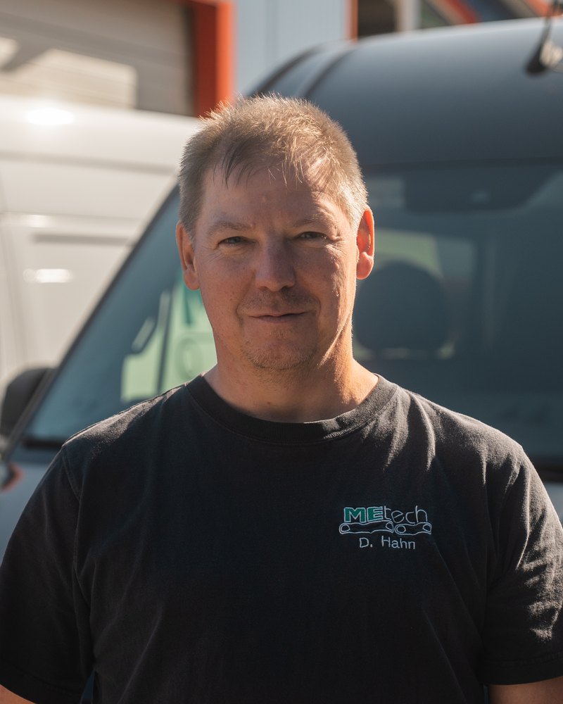 Dirk Hahn, Mitarbeiter der MEtech Transportbandtechnik