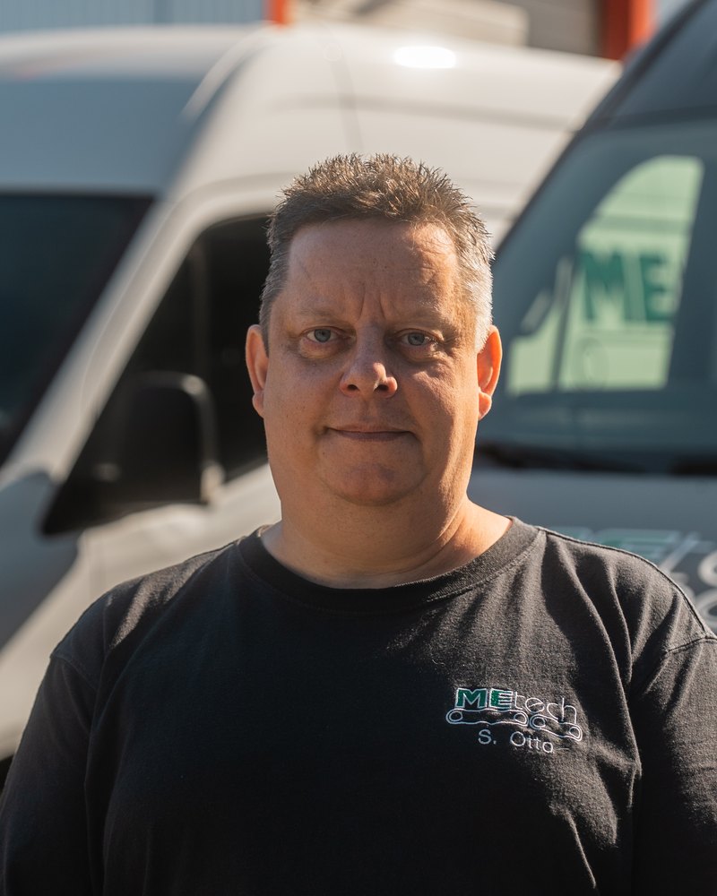 Sven Otto, Mitarbeiter der MEtech Transportbandtechnik