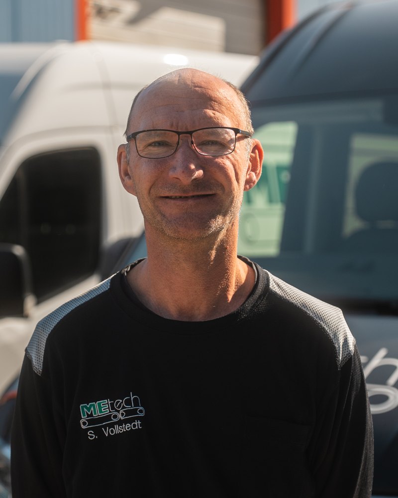 Stephan Vollstedt, Mitarbeiter der MEtech Transportbandtechnik