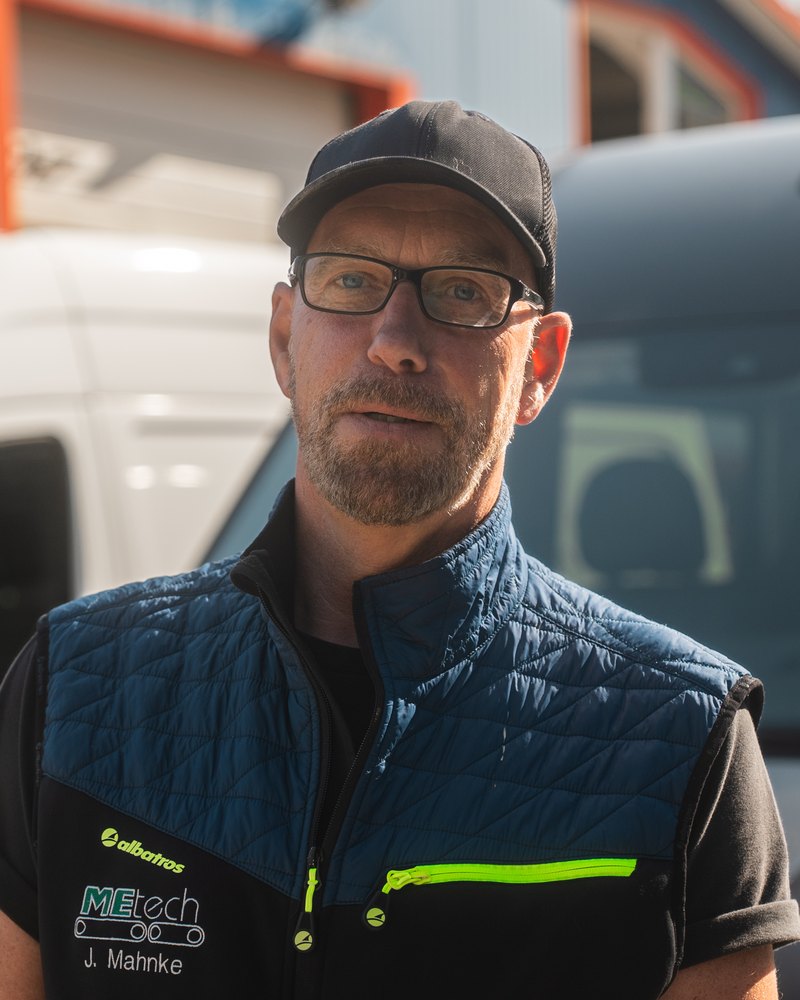 Jörn Mahnke, Geschäftsführer der MEtech Transportbandtechnik