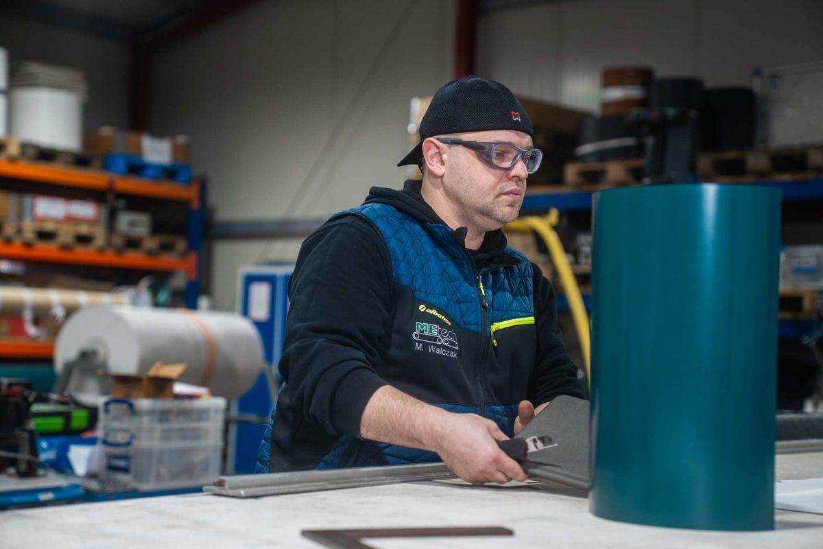 Förderband im industriellen Einsatz